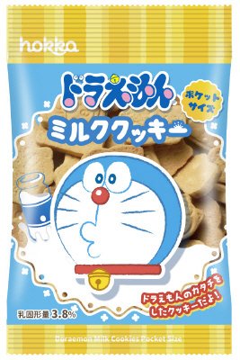 ドラえもんミルククッキーポケットサイズ