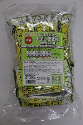 大袋Ｃａ＆鉄入りナチュうま棒のりしお味