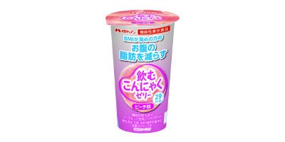 飲むこんにゃくゼリー　ピーチ味