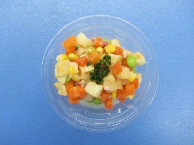 お野菜を食べるじゃが芋の冷製スープ