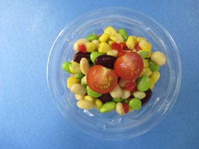 お野菜を食べるトマトの冷製スープ