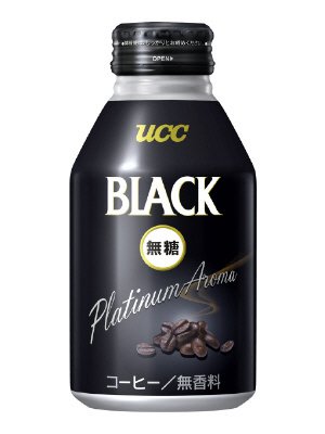 ＢＬＡＣＫ無糖プラチナアロマリキャップ缶３００ｇCRP４P