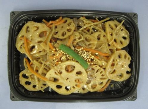 減塩　ごま香る根菜金平