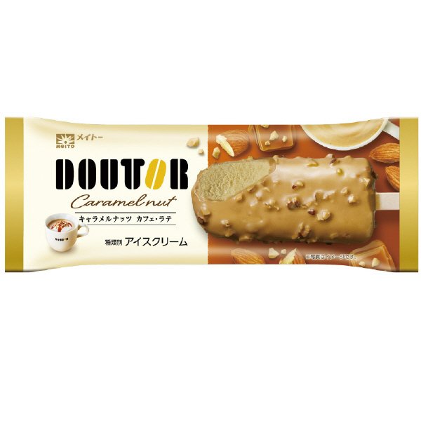 ドトール キャラメルナッツラテアイスバー