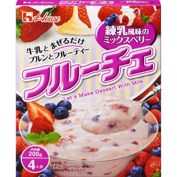 フルーチェ　練乳風味のミックスベリー