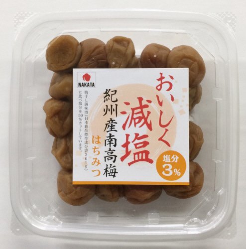 紀州産南高梅おいしく減塩はちみつ