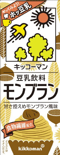 豆乳飲料モンブラン