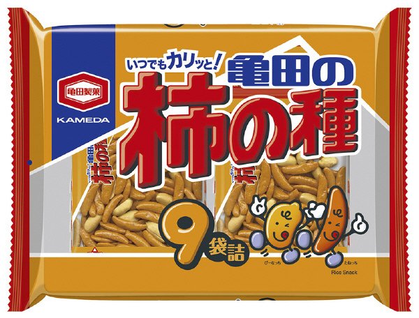 亀田の柿の種９袋詰