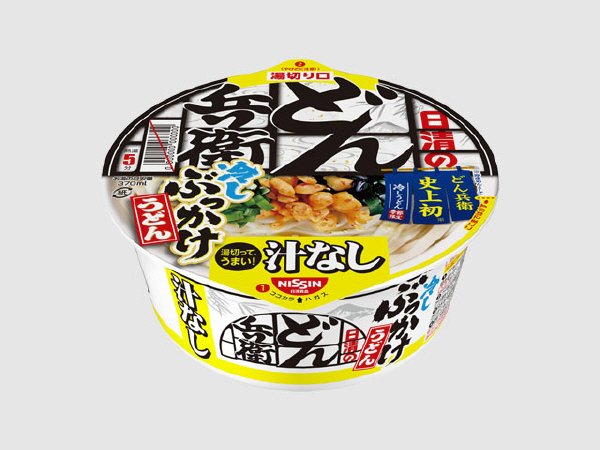 日清の汁なしどん兵衛　冷しぶっかけうどん