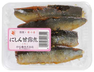 にしん甘露煮トレー入
