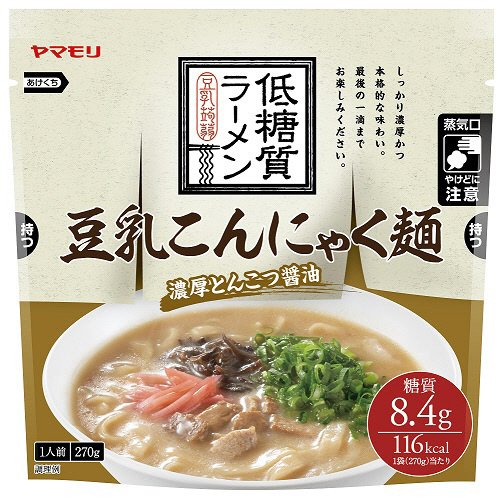 豆乳こんにゃく麺　濃厚とんこつ醤油