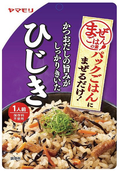パックごはん用まぜごはんの素　ひじき