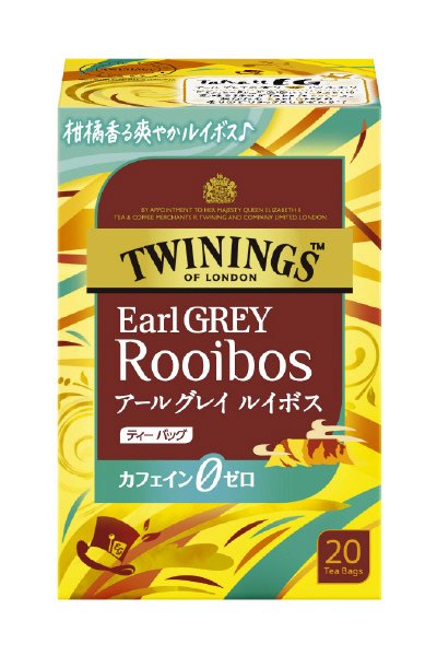 トワイニング　ティーバッグ　アールグレイ　ルイボス
