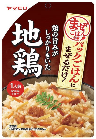 パックごはん用まぜごはんの素　地鶏