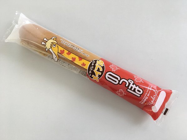 のっぽパン（じゃりじゃりメイプル）