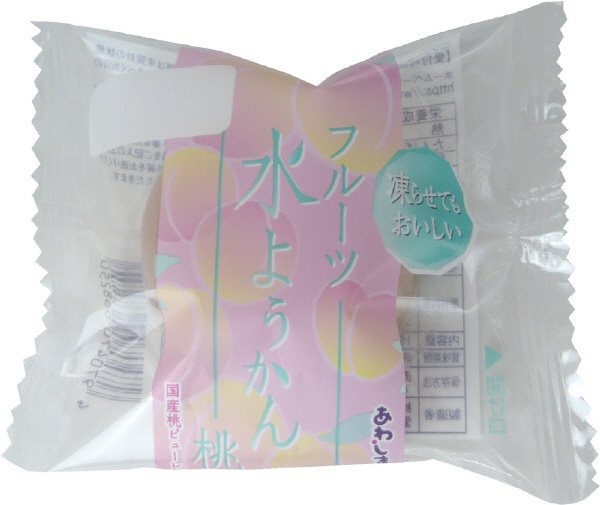 フルーツ水ようかん（桃）