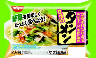 フライパンひとつで　日清のタンメン　２人前