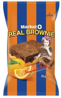 マーケットオー　リアルブラウニー　ＢＩＧ　オレンジ