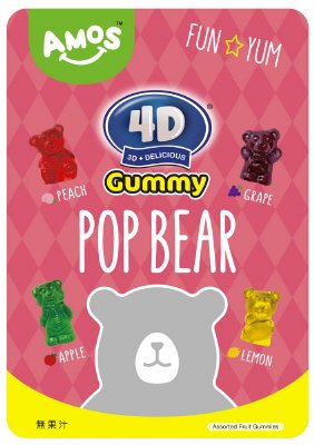 ４Ｄグミポップベア