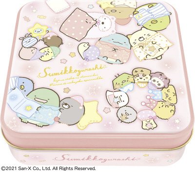 すみっコぐらしプレゼント缶