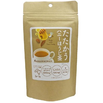 たたかうハニーほうじ茶ティーバッグ