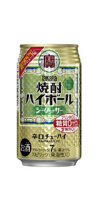 タカラ「焼酎ハイボール」＜シークヮーサー＞３５０ＭＬ糖質ゼロ＆キャンペーン訴求缶