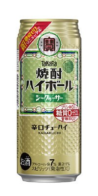 タカラ「焼酎ハイボール」＜シークヮーサー＞５００ＭＬ糖質ゼロ＆キャンペーン訴求缶