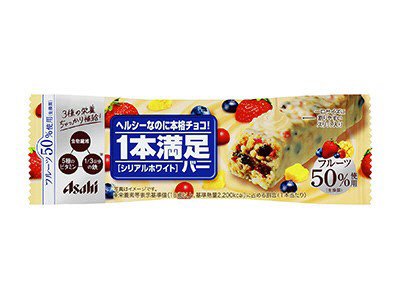 １本満足バー　シリアルホワイト