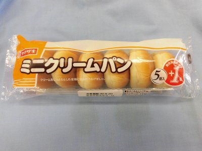 ミニクリームパン（５＋１）