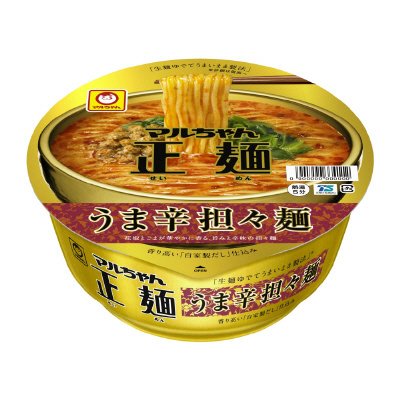 マルちゃん正麺　カップ　うま辛担々麺（ケース）