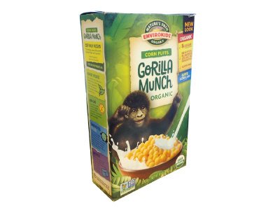 ネイチャーズパースキッズ ゴリラ（コーンパフ）オーガニックシリアル