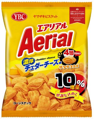 エアリアル濃厚チェダーチーズ味（10％増量）