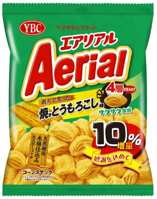 エアリアル焼きとうもろこし味（10％増量）