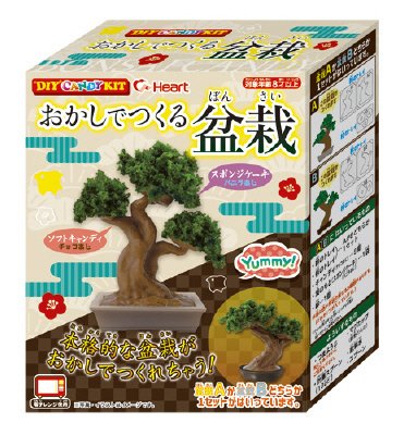 おかしでつくる盆栽