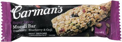 スーパーベリーミューズリーバー45g（個包装）