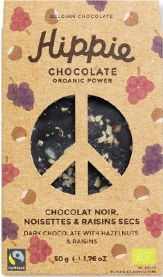 ヘーゼルナッツ＆レーズン　ダークチョコ