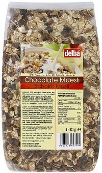 チョコレートミューズリー