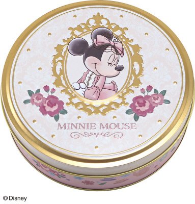 ラウンド缶／ディズニーキャラクター
