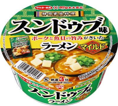 丸大食品監修　スンドゥブマイルド味　ラーメン