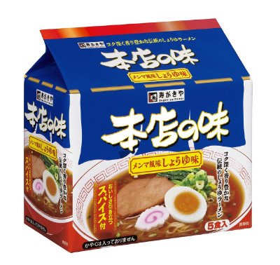 ５食入本店の味メンマ風味しょうゆ味