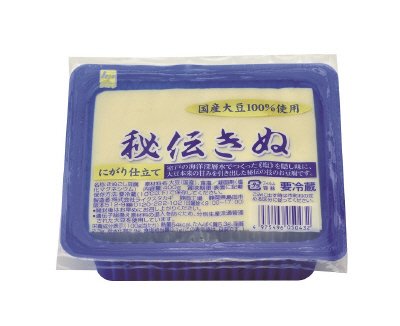 国産大豆１００％使用にがり仕立て秘伝きぬ