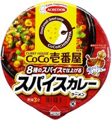 ＣｏＣｏ壱番屋監修　スパイスカレーラーメン