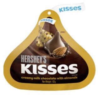 ハーシー　キスチョコレート　ミルクアーモンド