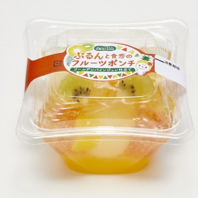 ぷるんと食感のフルーツポンチ