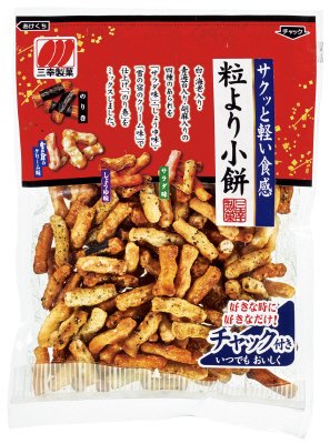 チャック粒より小餅