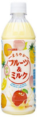 まろやかフルーツ＆ミルク　５００ｍｌＰＥＴ