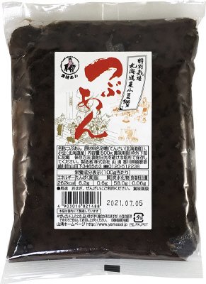 特別栽培北海道産小豆１００％　つぶあん