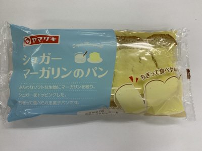 シュガーマーガリンのパン