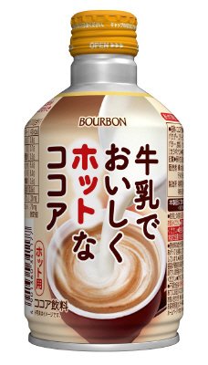 牛乳でおいしくホットなココアボトル缶２８０