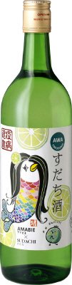 すだち酒 アマビエちゃんラベル